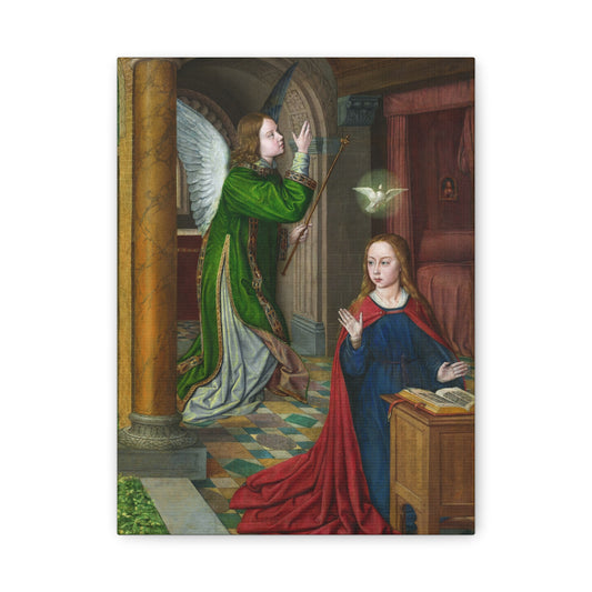 The Annunciation (1490–95) by Jean Hey Canvas