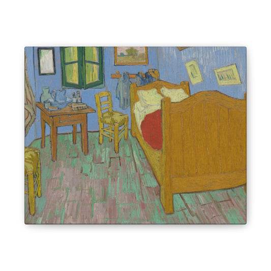 The Bedroom (1889) by Vincent Van Gogh Canvas