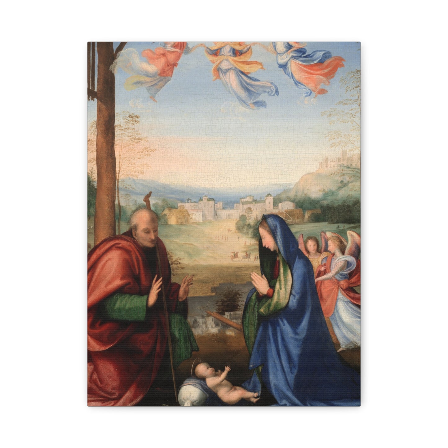 The Nativity (1504-7) by Fra Bartolommeo Canvas