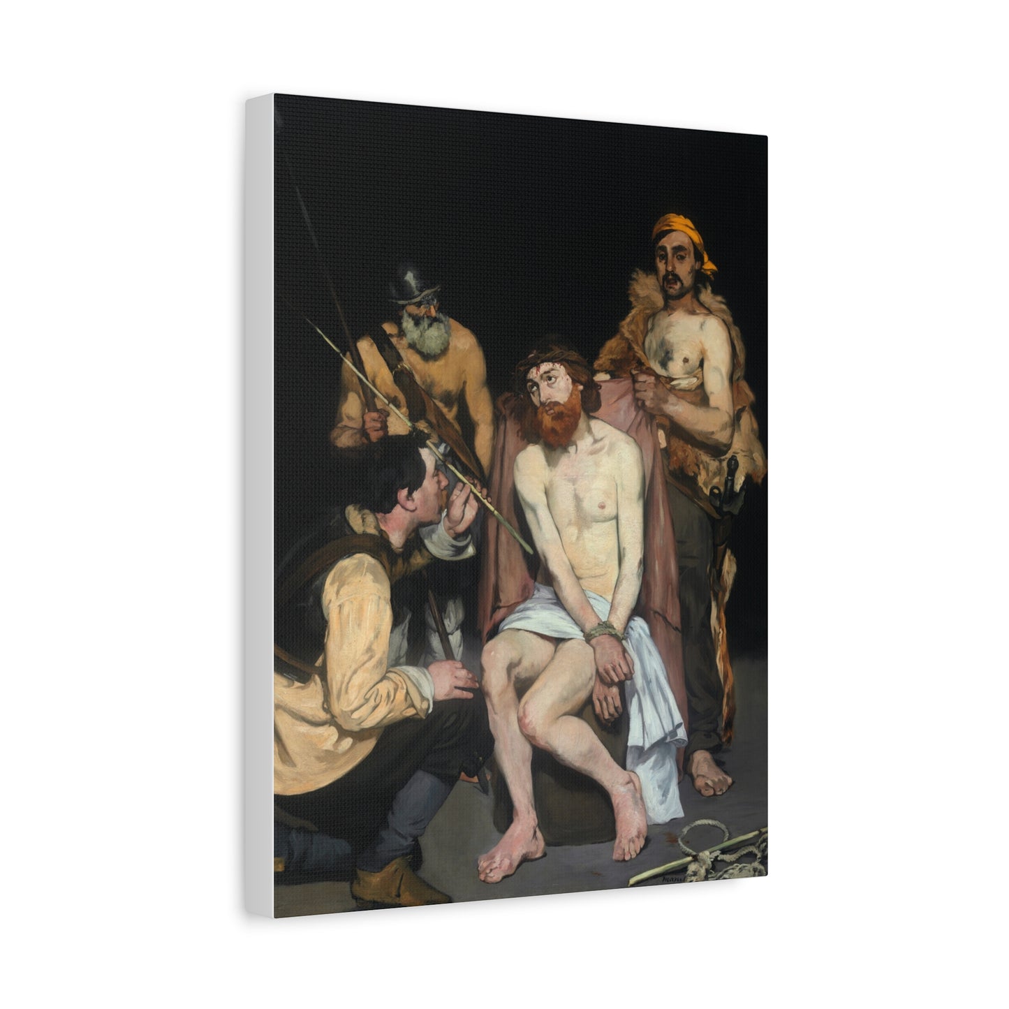 Jesus Mocked by the Soldiers (1865) by Édouard Manet Canvas