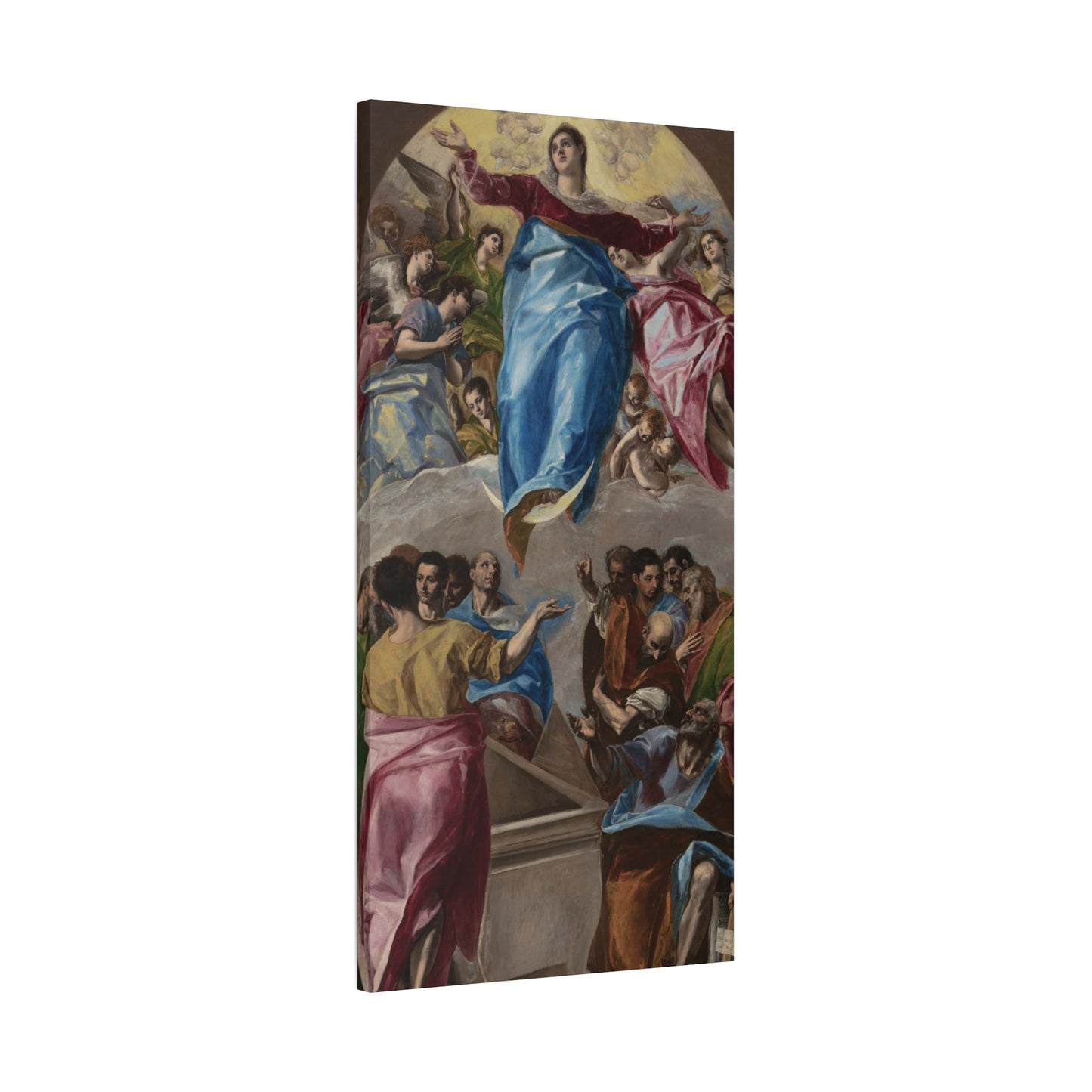 The Assumption of the Virgin Date (1577–79) by El Greco Canvas