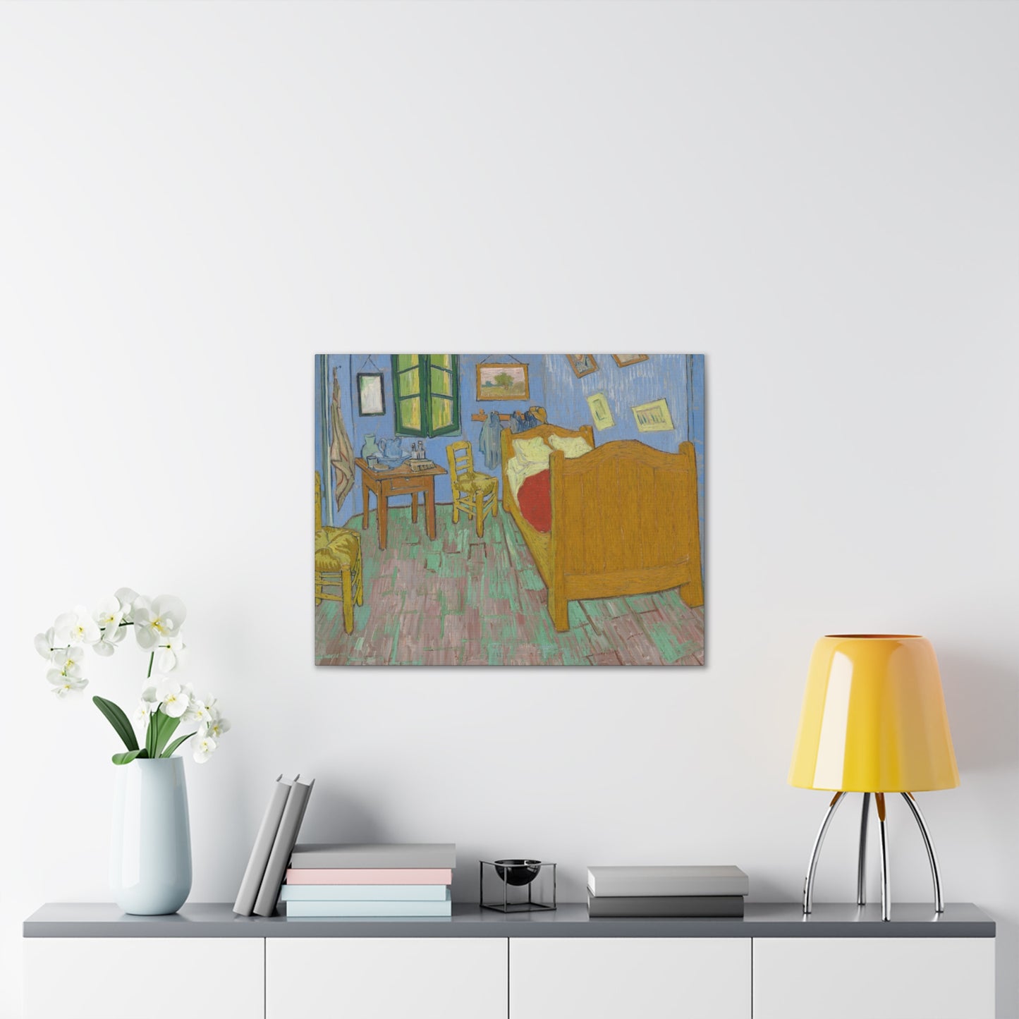 The Bedroom (1889) by Vincent Van Gogh Canvas