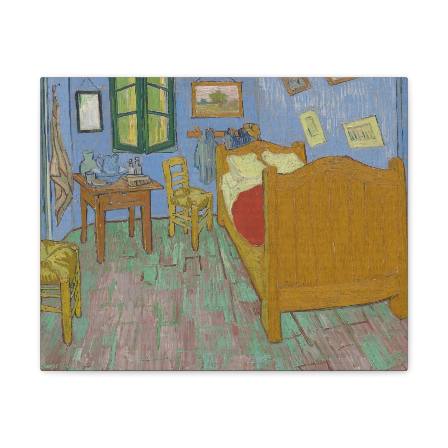 The Bedroom (1889) by Vincent Van Gogh Canvas