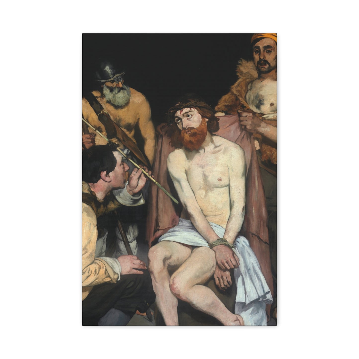 Jesus Mocked by the Soldiers (1865) by Édouard Manet Canvas