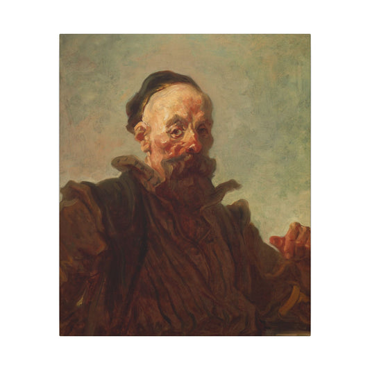 Portrait of a Man in Costume (c. 1767–68) by Jean-Honoré Fragonard Canvas