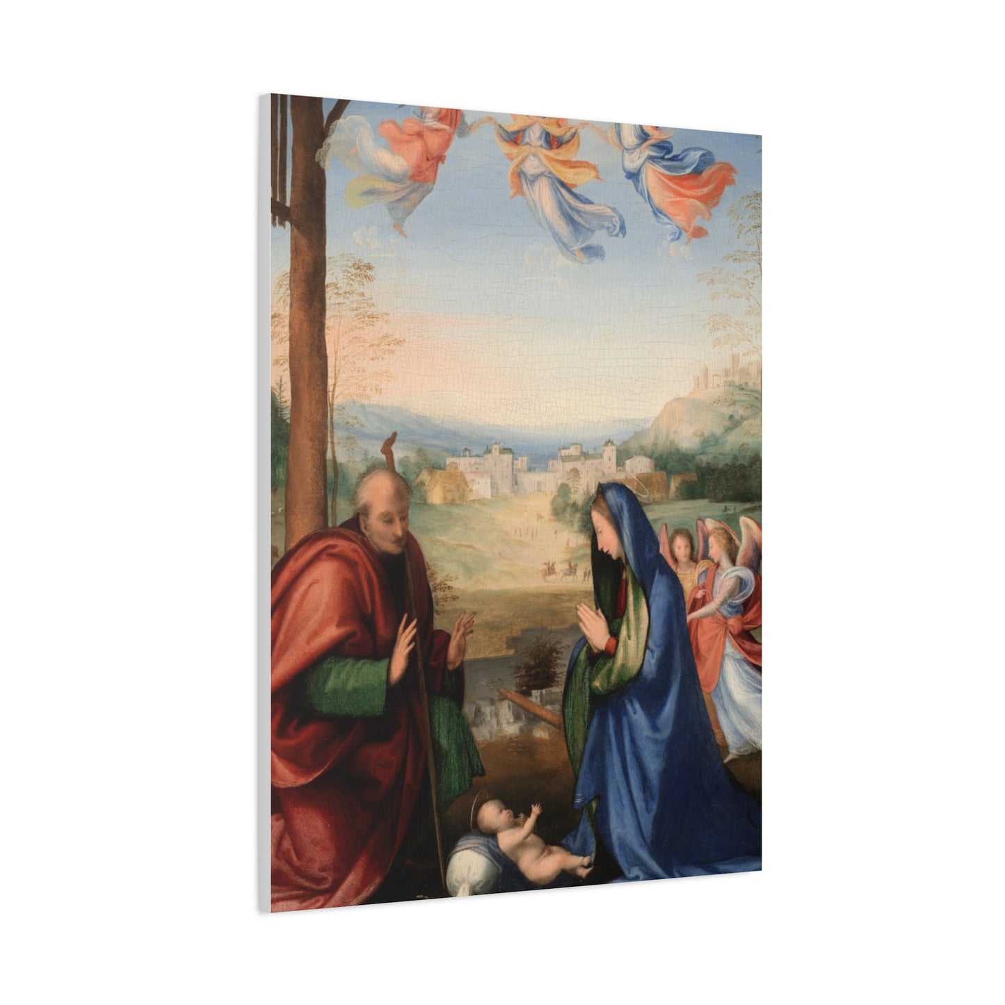The Nativity (1504-7) by Fra Bartolommeo Canvas