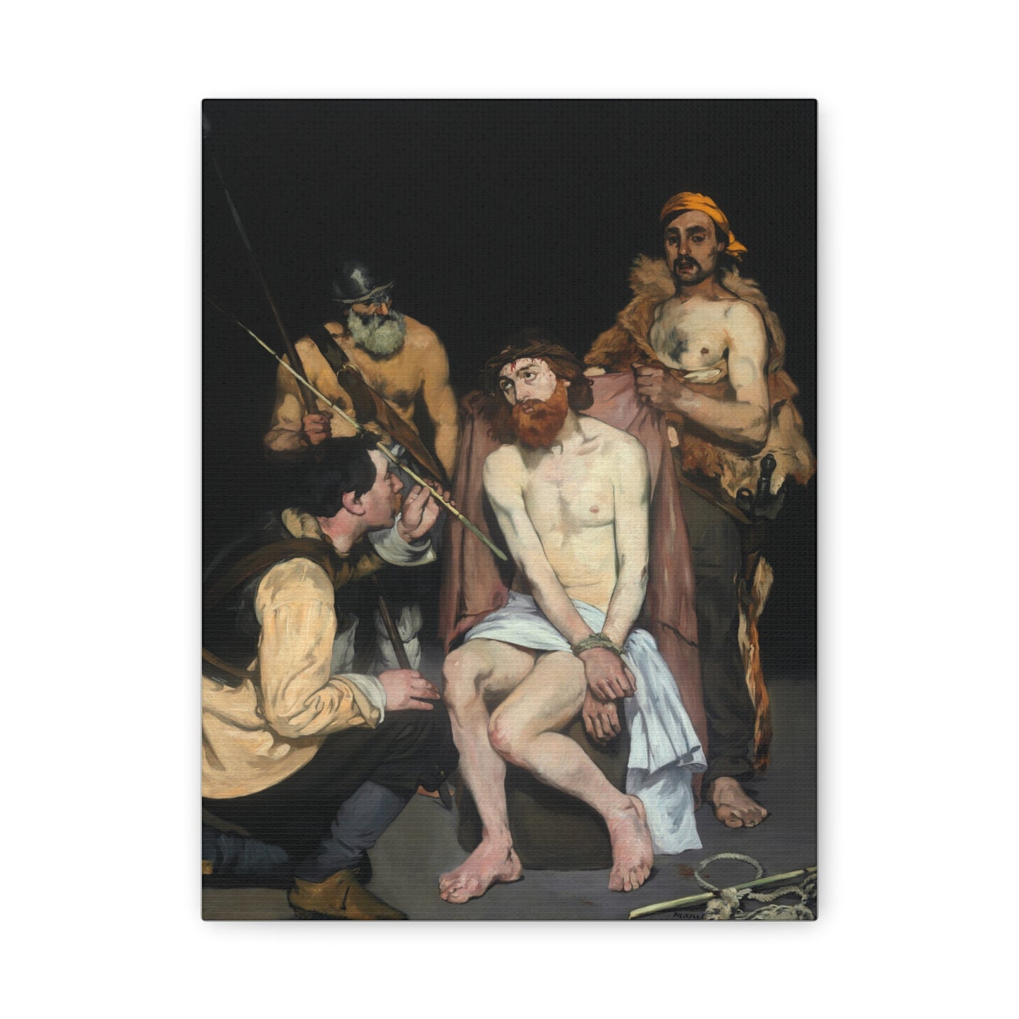 Jesus Mocked by the Soldiers (1865) by Édouard Manet Canvas