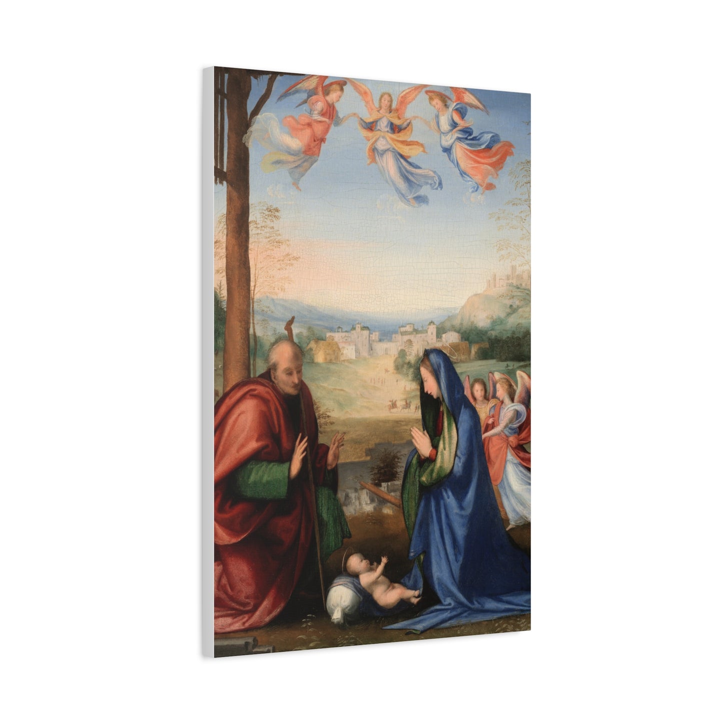 The Nativity (1504-7) by Fra Bartolommeo Canvas