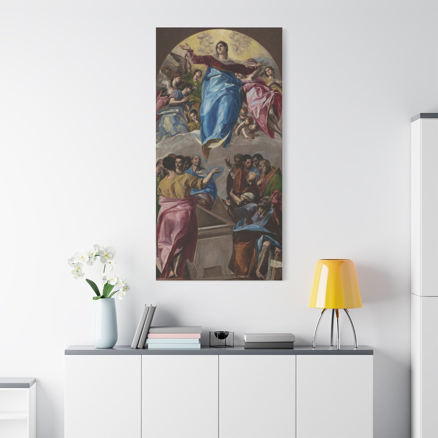 The Assumption of the Virgin Date (1577–79) by El Greco Canvas