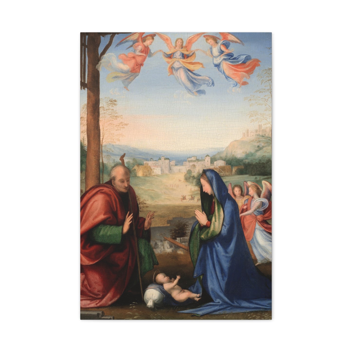 The Nativity (1504-7) by Fra Bartolommeo Canvas