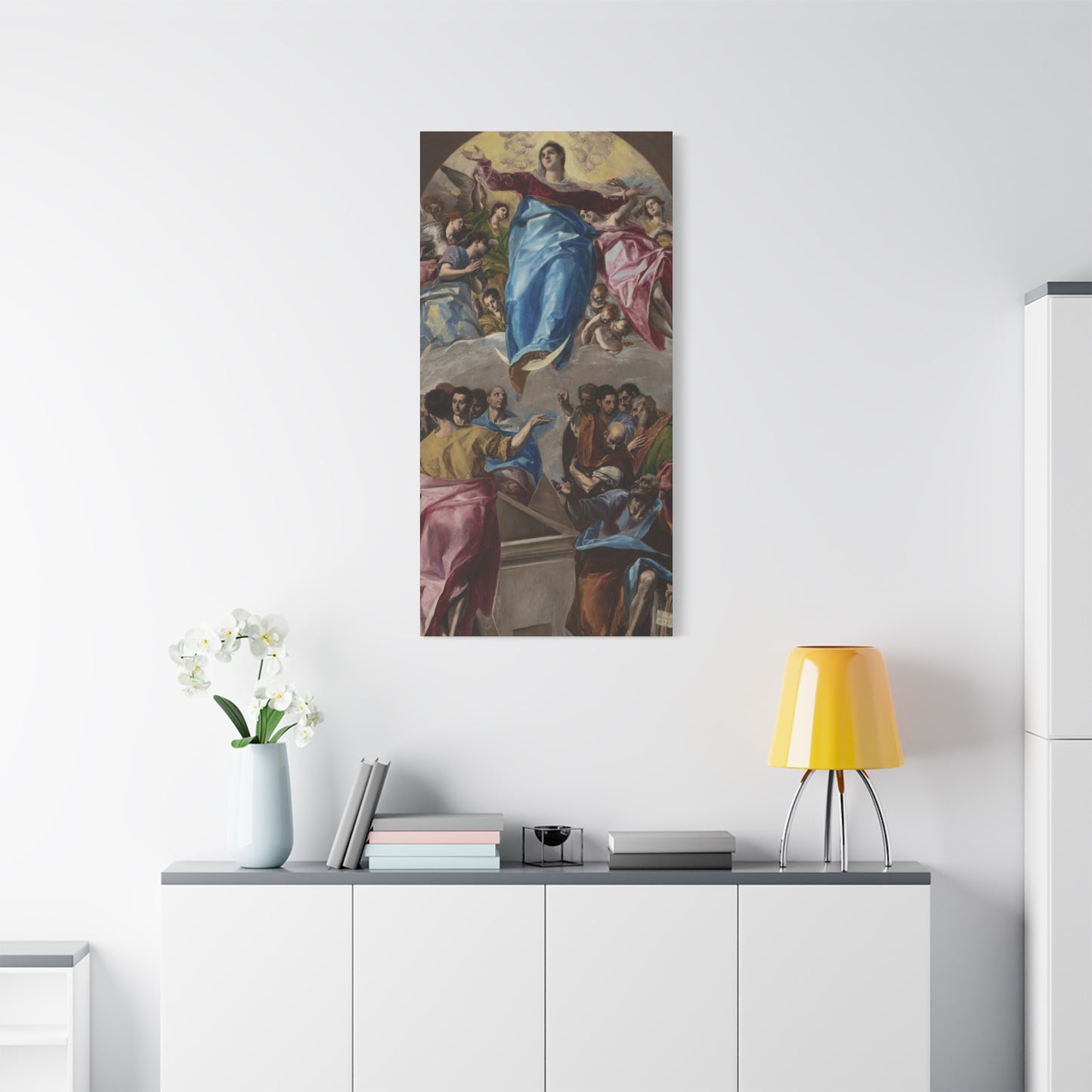 The Assumption of the Virgin Date (1577–79) by El Greco Canvas