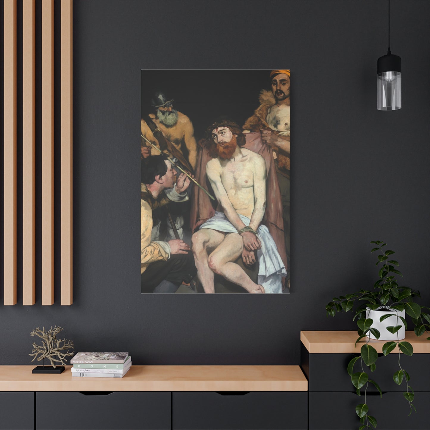 Jesus Mocked by the Soldiers (1865) by Édouard Manet Canvas