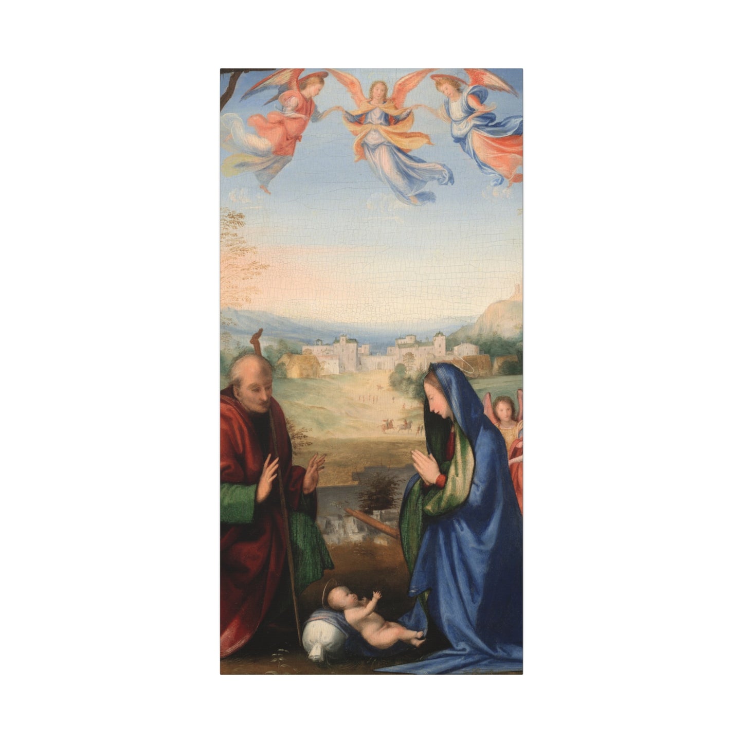 The Nativity (1504-7) by Fra Bartolommeo Canvas