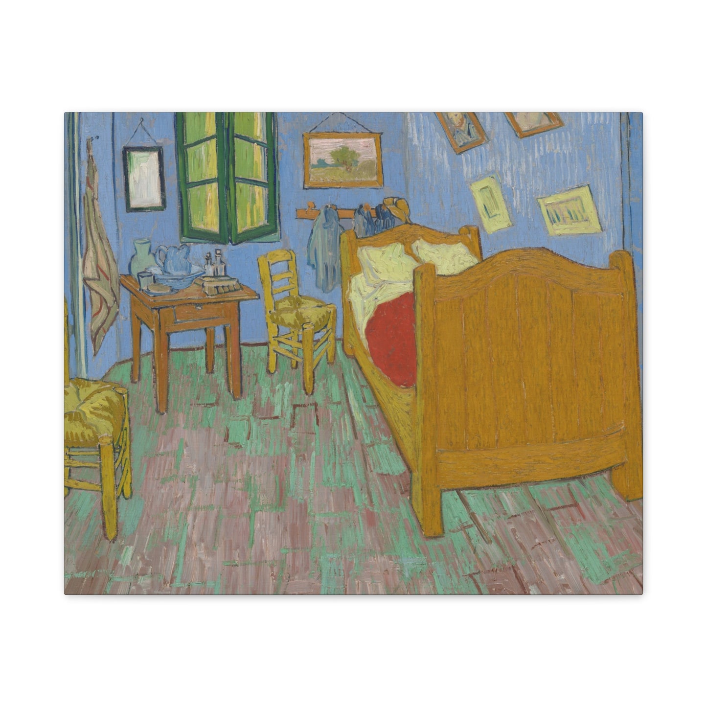 The Bedroom (1889) by Vincent Van Gogh Canvas