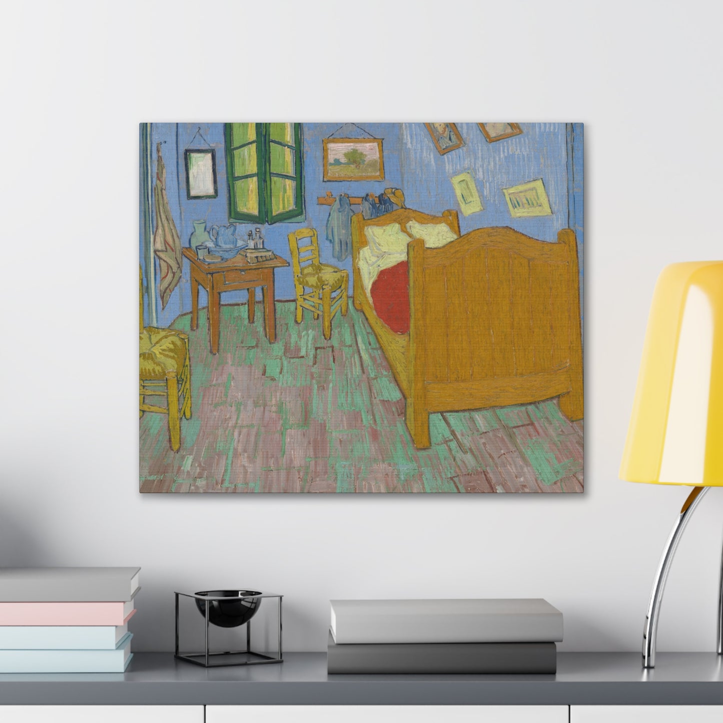 The Bedroom (1889) by Vincent Van Gogh Canvas