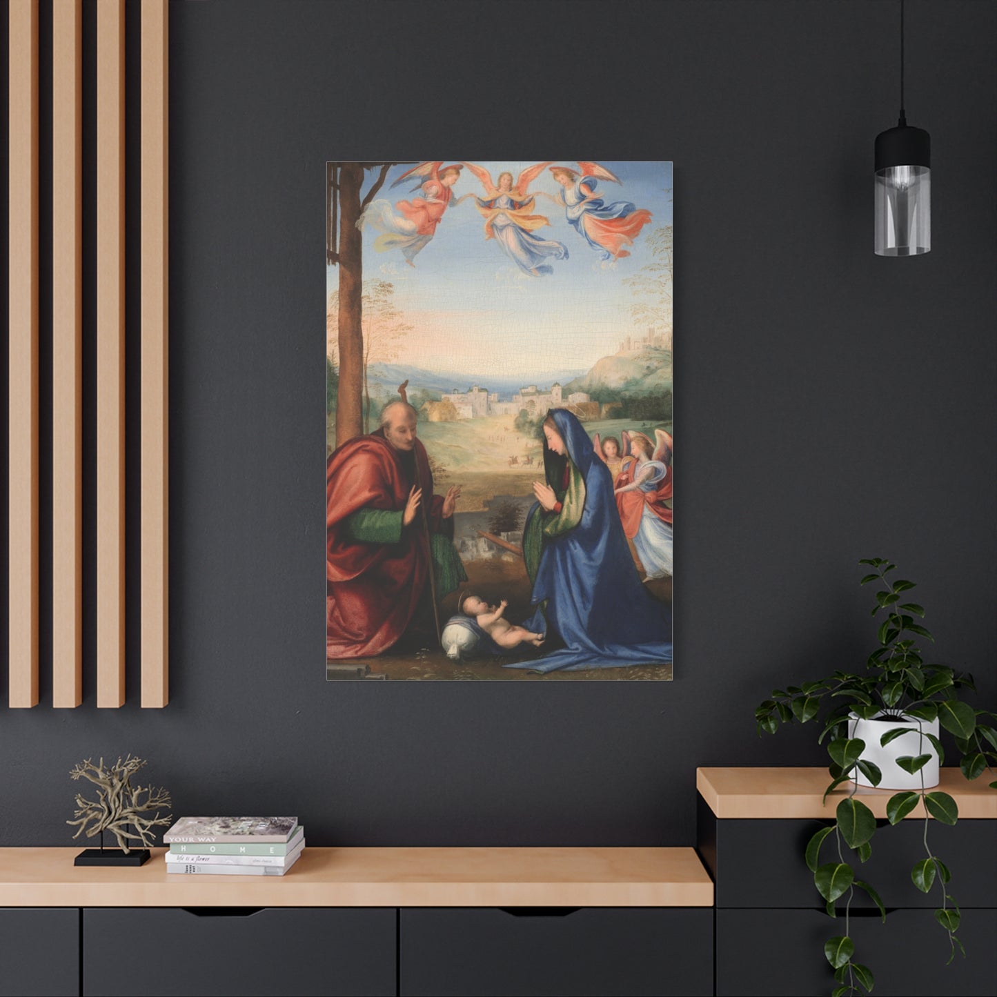 The Nativity (1504-7) by Fra Bartolommeo Canvas