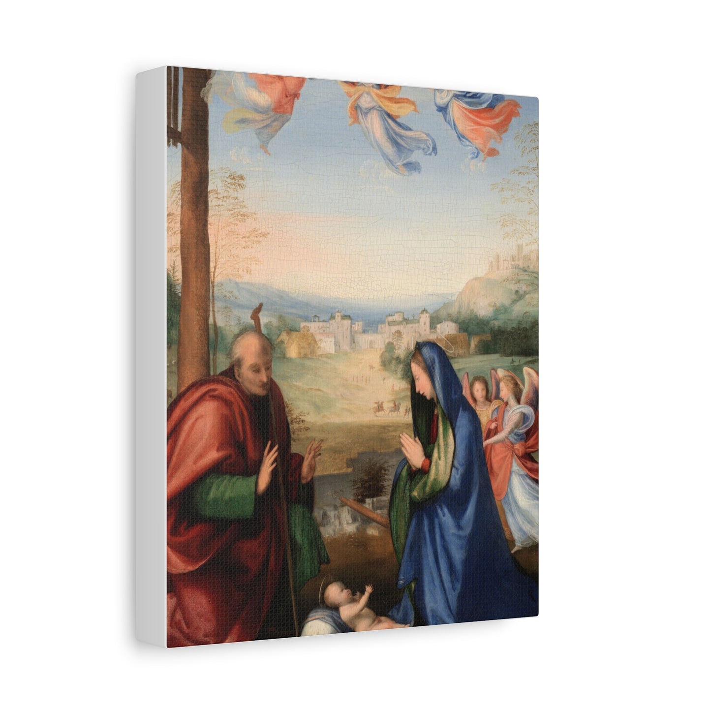 The Nativity (1504-7) by Fra Bartolommeo Canvas