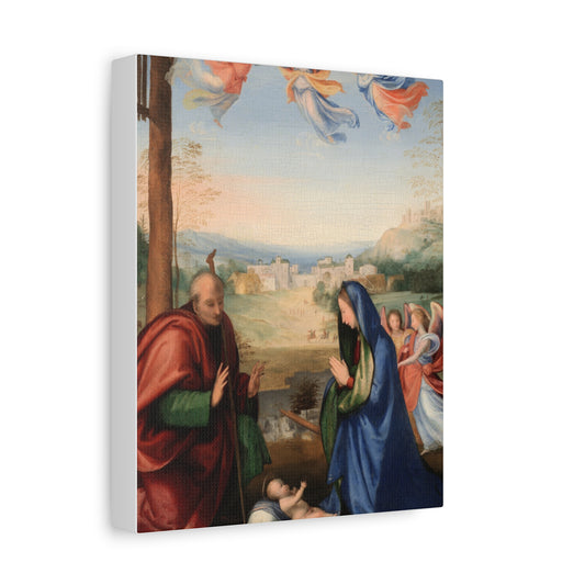 The Nativity (1504-7) by Fra Bartolommeo Canvas