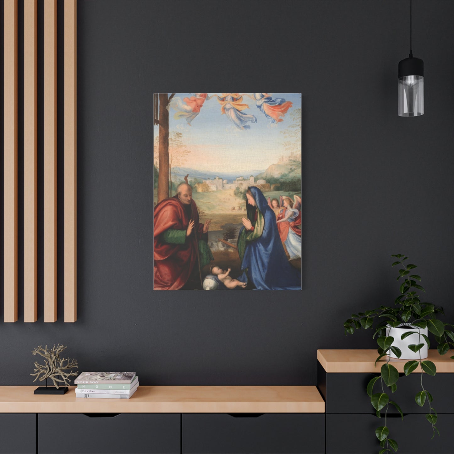The Nativity (1504-7) by Fra Bartolommeo Canvas