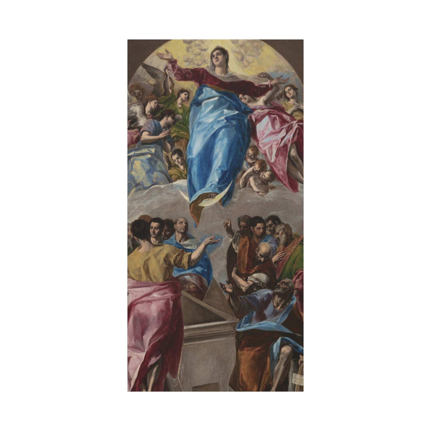 The Assumption of the Virgin Date (1577–79) by El Greco Canvas