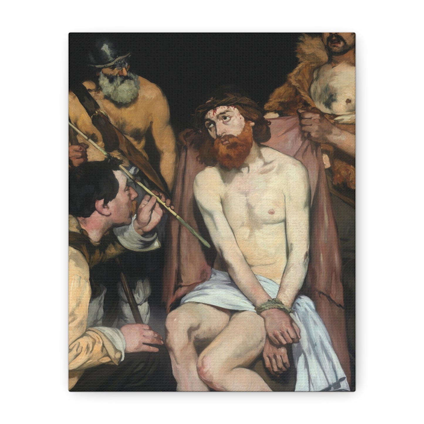 Jesus Mocked by the Soldiers (1865) by Édouard Manet Canvas
