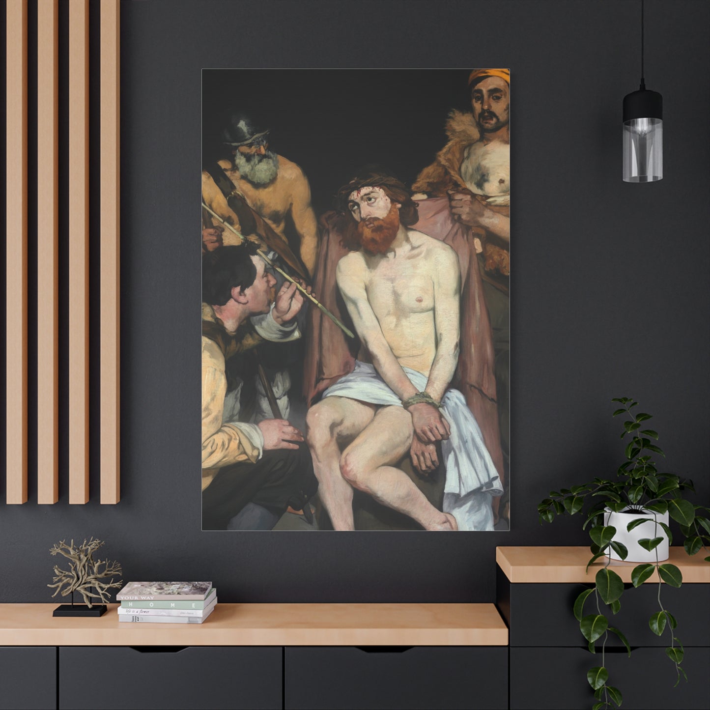Jesus Mocked by the Soldiers (1865) by Édouard Manet Canvas