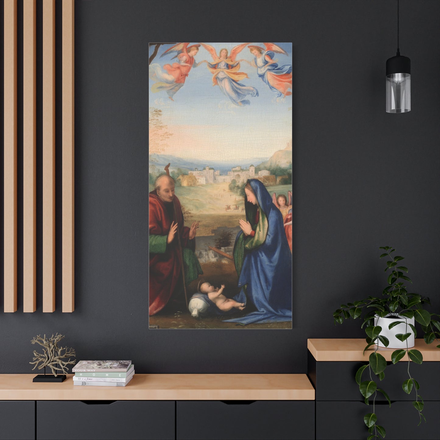 The Nativity (1504-7) by Fra Bartolommeo Canvas