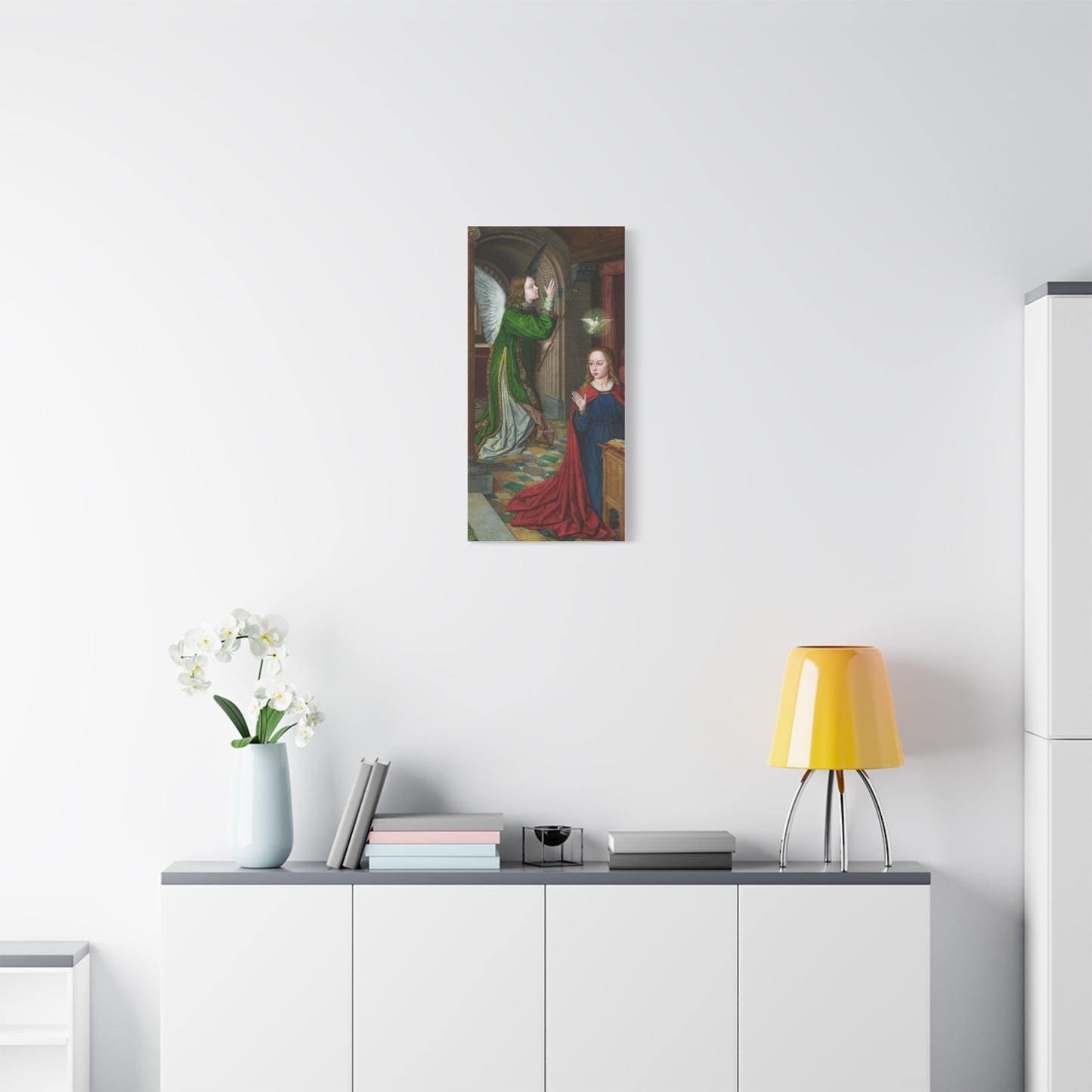 The Annunciation (1490–95) by Jean Hey Canvas