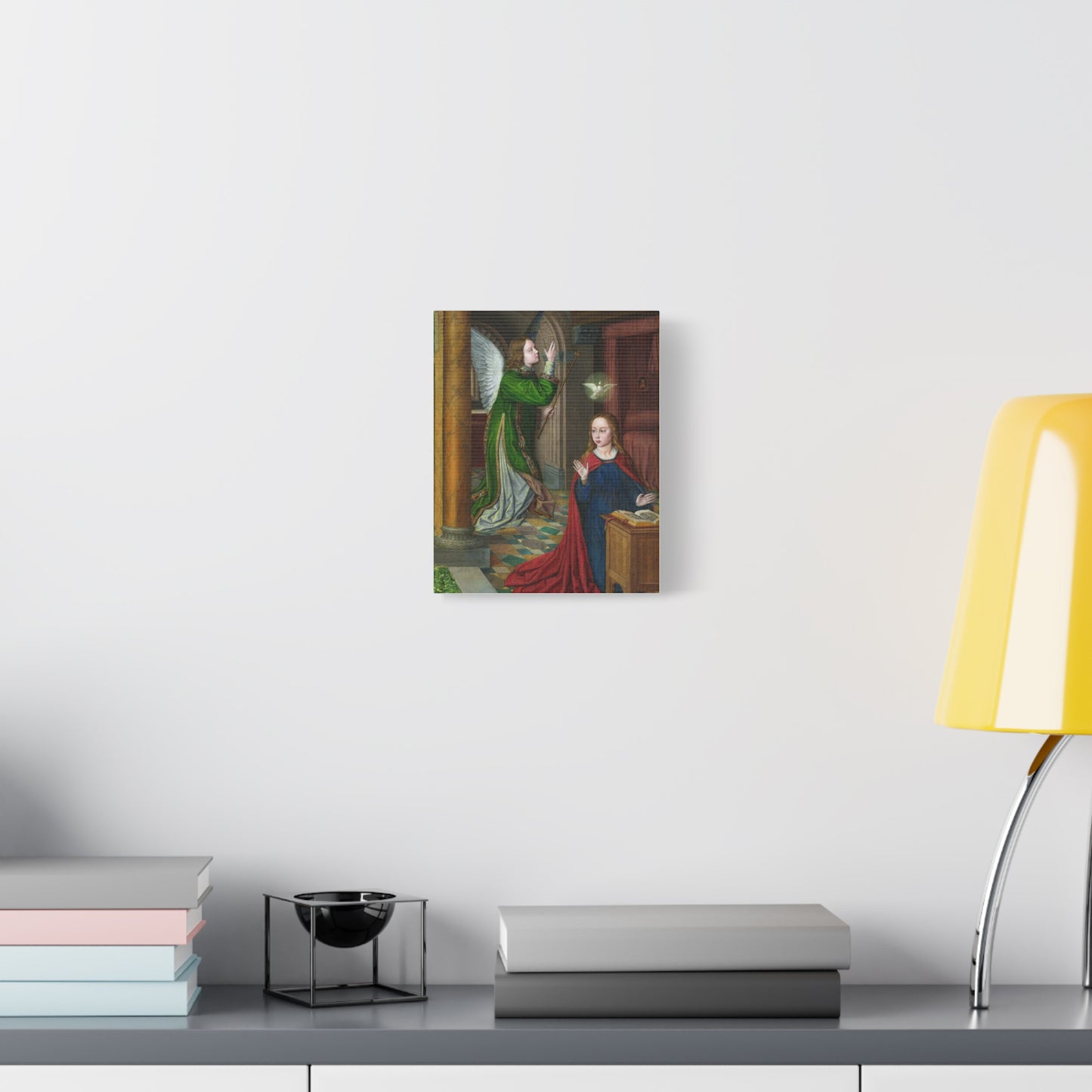 The Annunciation (1490–95) by Jean Hey Canvas