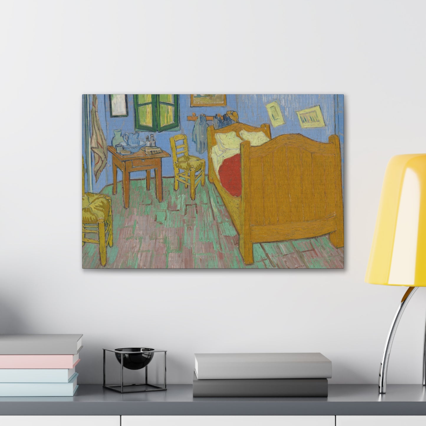 The Bedroom (1889) by Vincent Van Gogh Canvas
