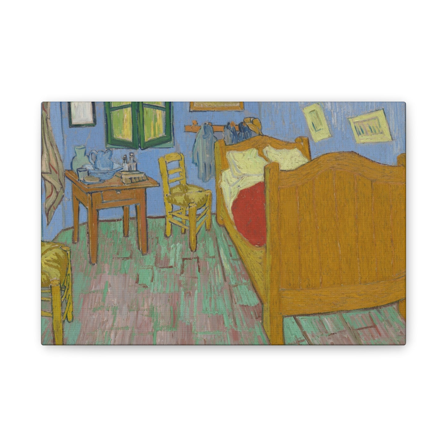 The Bedroom (1889) by Vincent Van Gogh Canvas