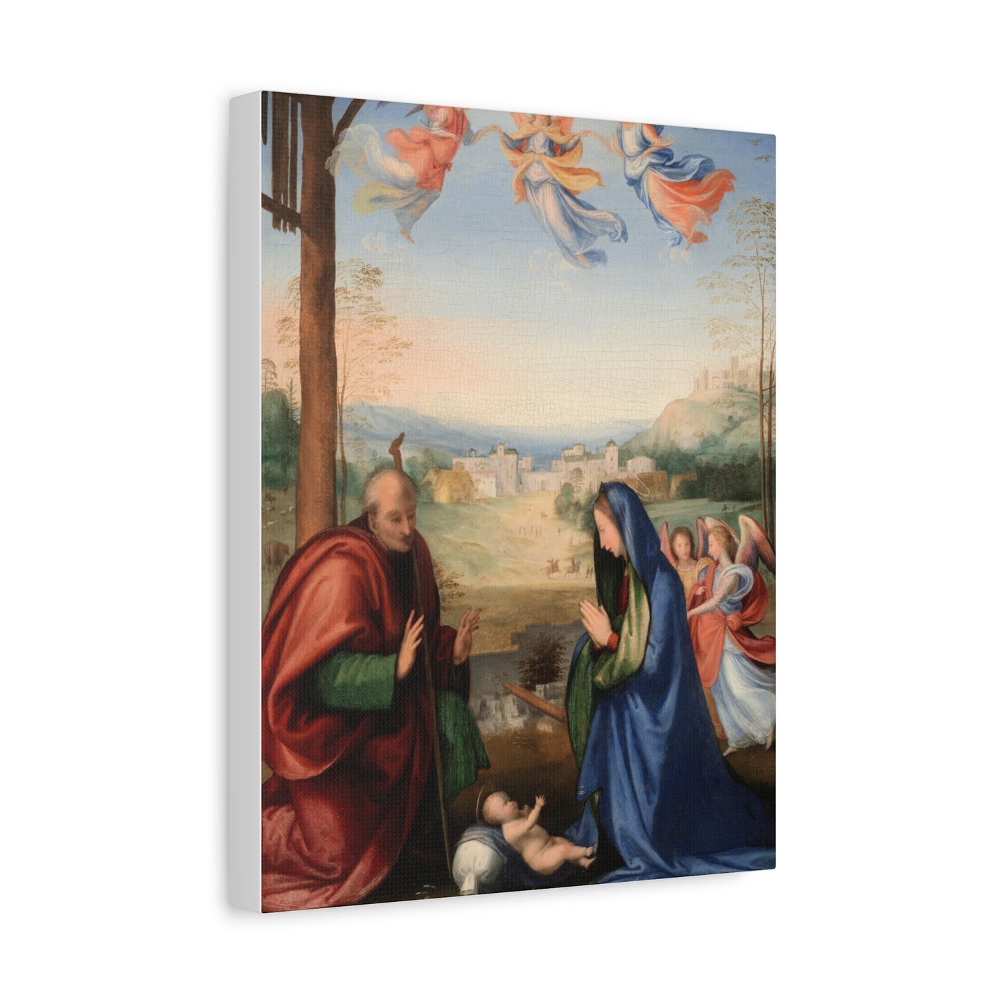 The Nativity (1504-7) by Fra Bartolommeo Canvas