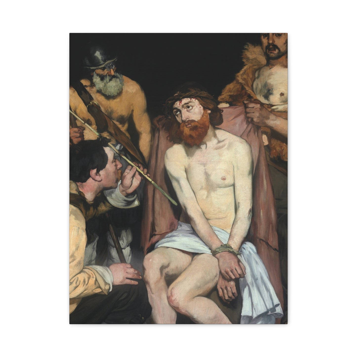 Jesus Mocked by the Soldiers (1865) by Édouard Manet Canvas