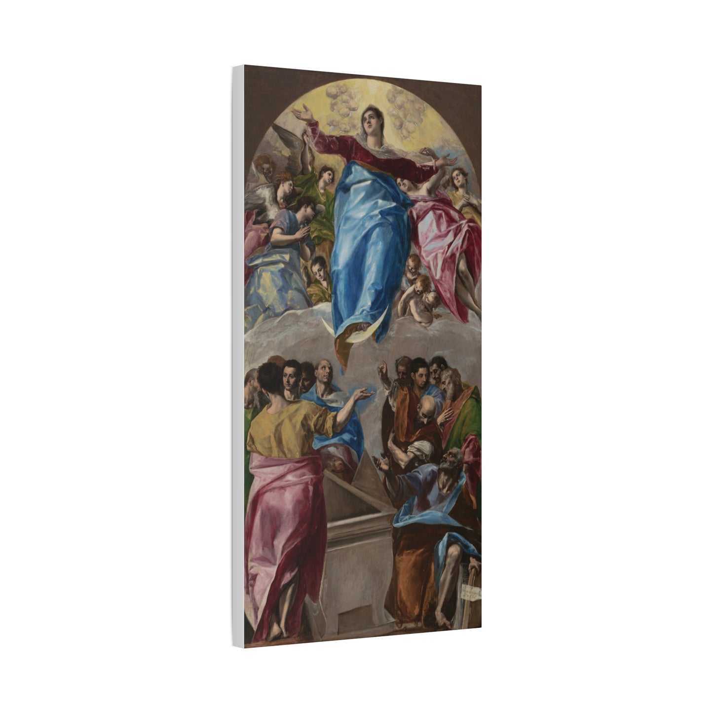 The Assumption of the Virgin Date (1577–79) by El Greco Canvas