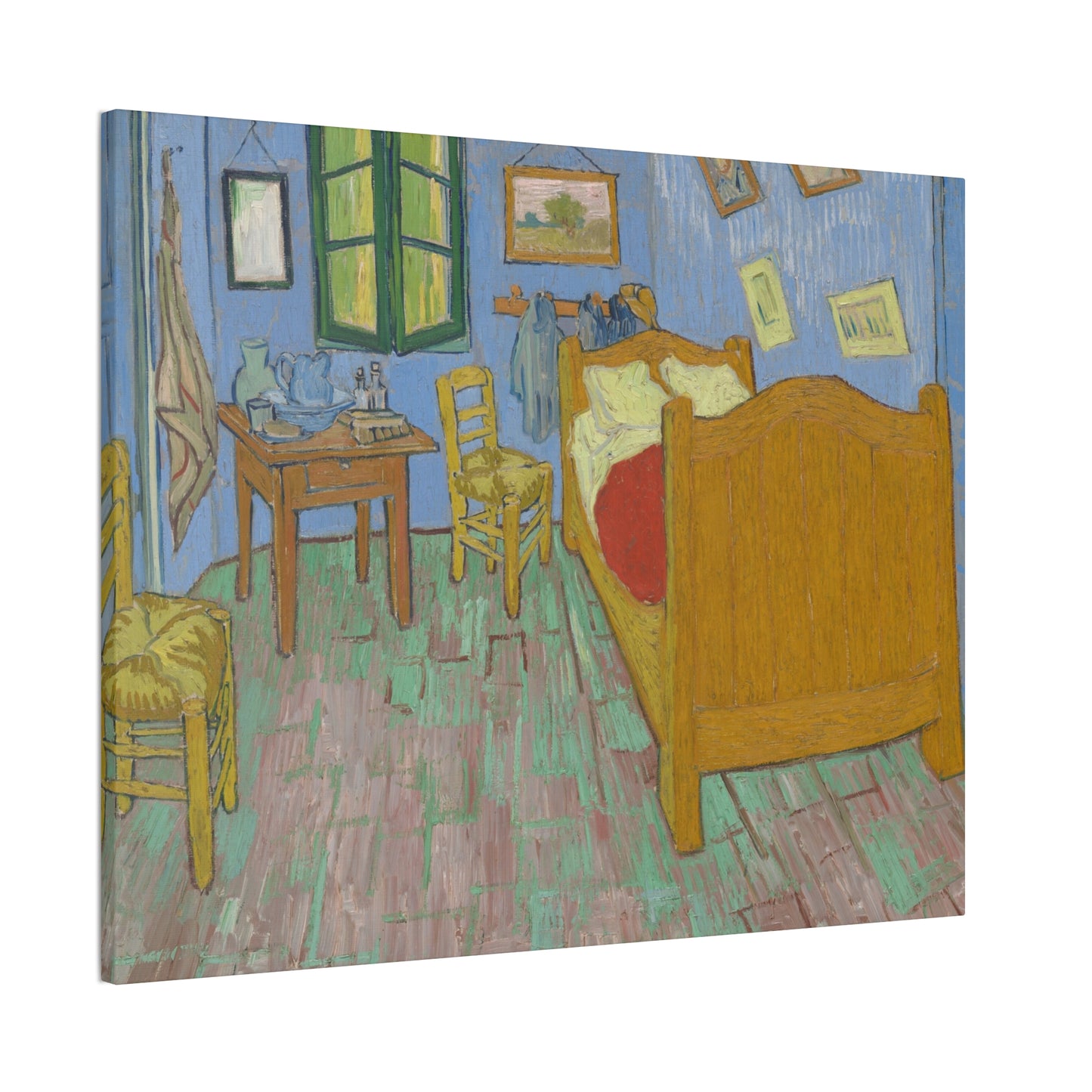 The Bedroom (1889) by Vincent Van Gogh Canvas