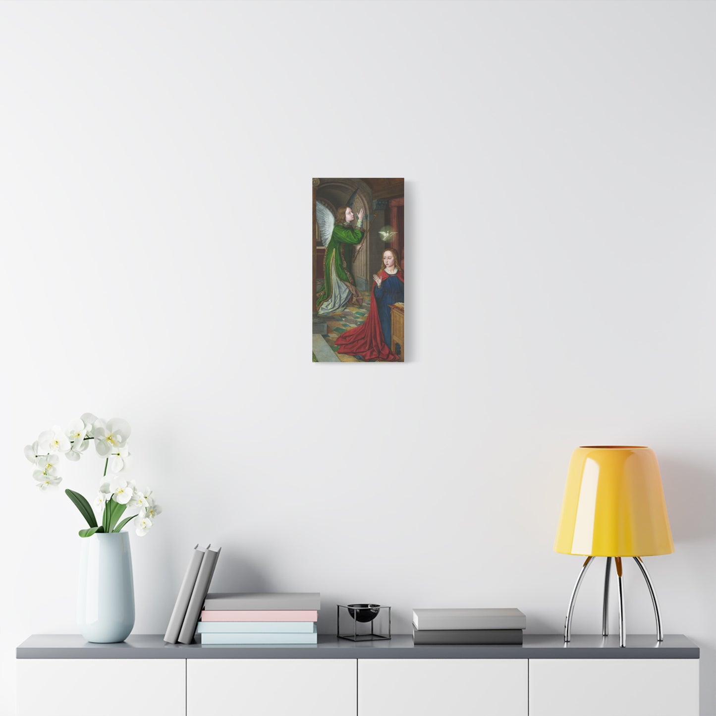 The Annunciation (1490–95) by Jean Hey Canvas