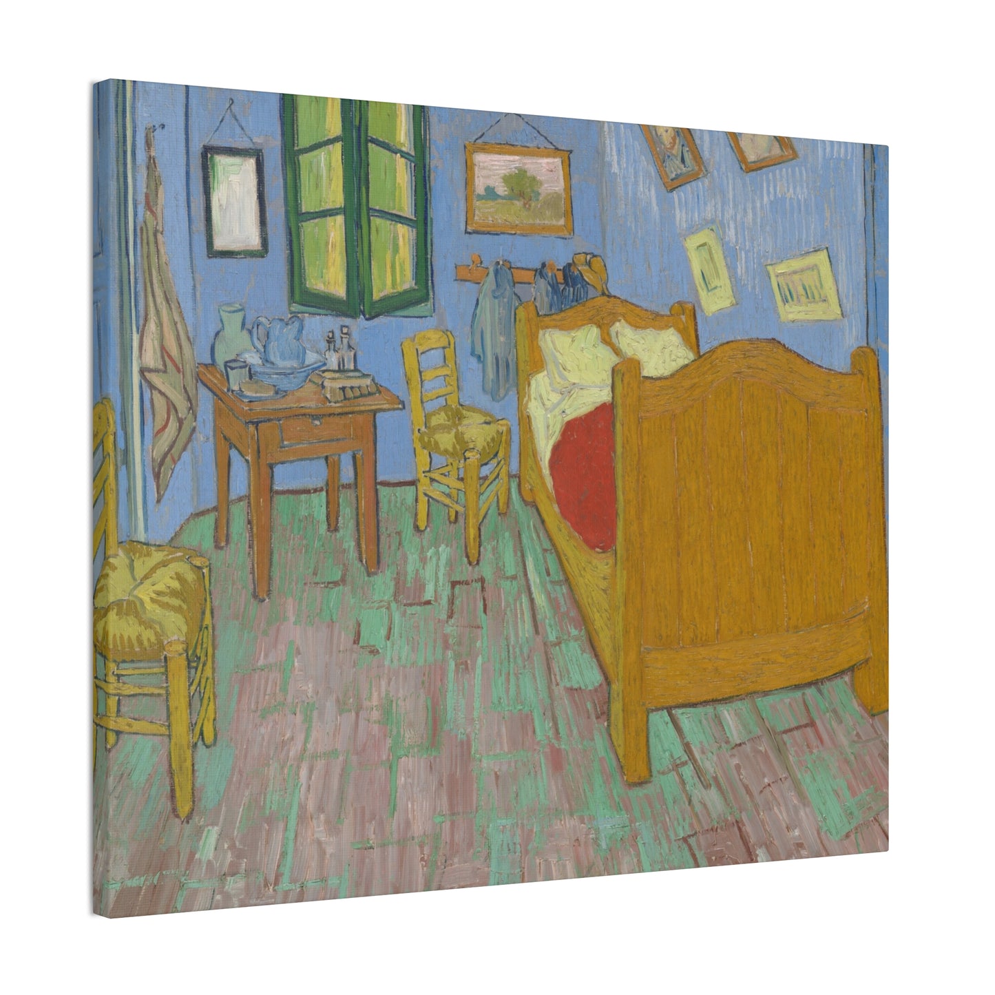 The Bedroom (1889) by Vincent Van Gogh Canvas