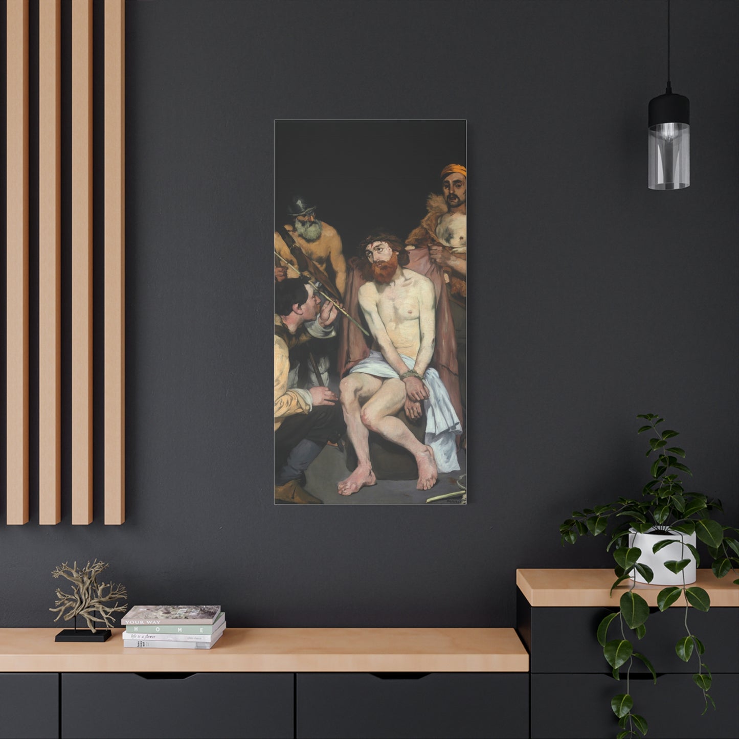 Jesus Mocked by the Soldiers (1865) by Édouard Manet Canvas