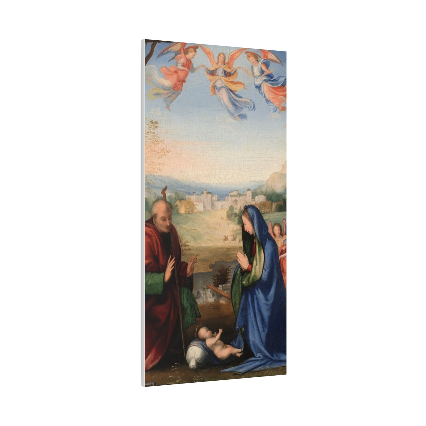 The Nativity (1504-7) by Fra Bartolommeo Canvas