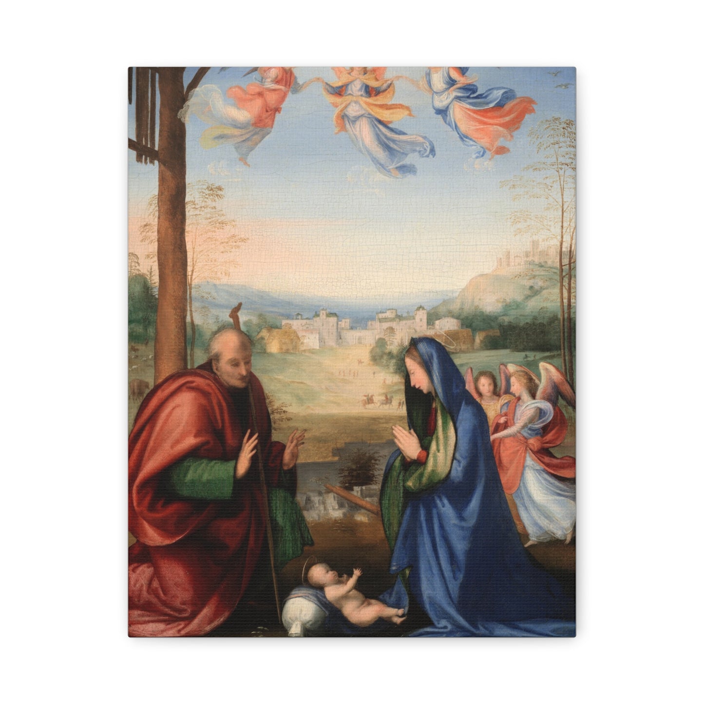The Nativity (1504-7) by Fra Bartolommeo Canvas