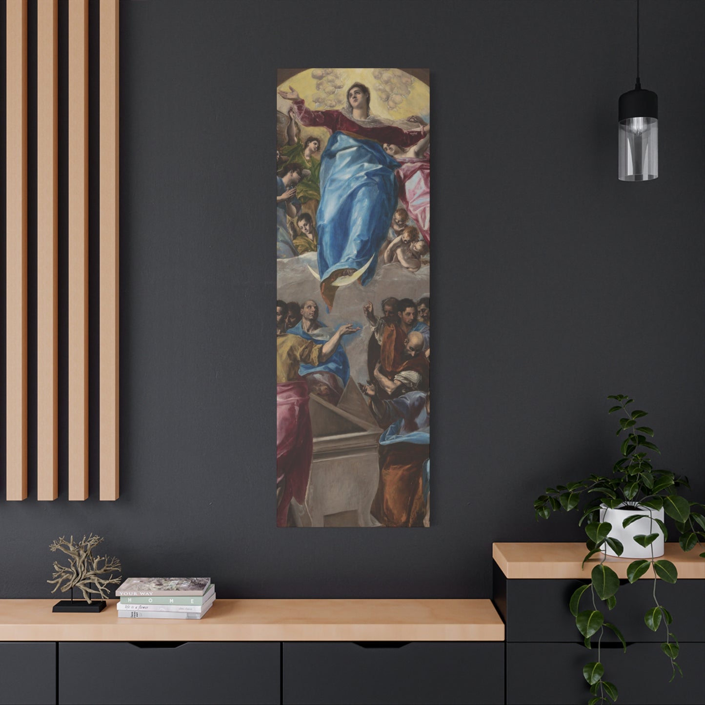 The Assumption of the Virgin Date (1577–79) by El Greco Canvas