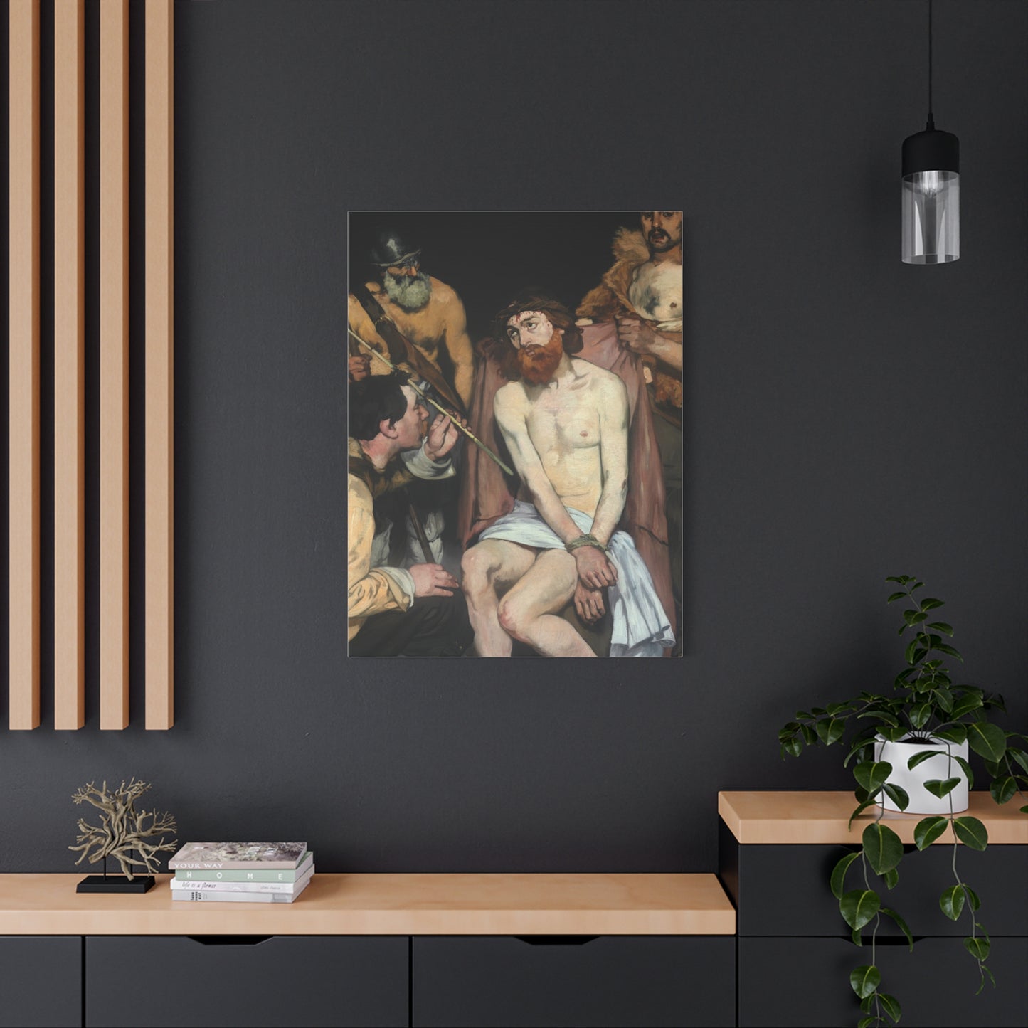 Jesus Mocked by the Soldiers (1865) by Édouard Manet Canvas