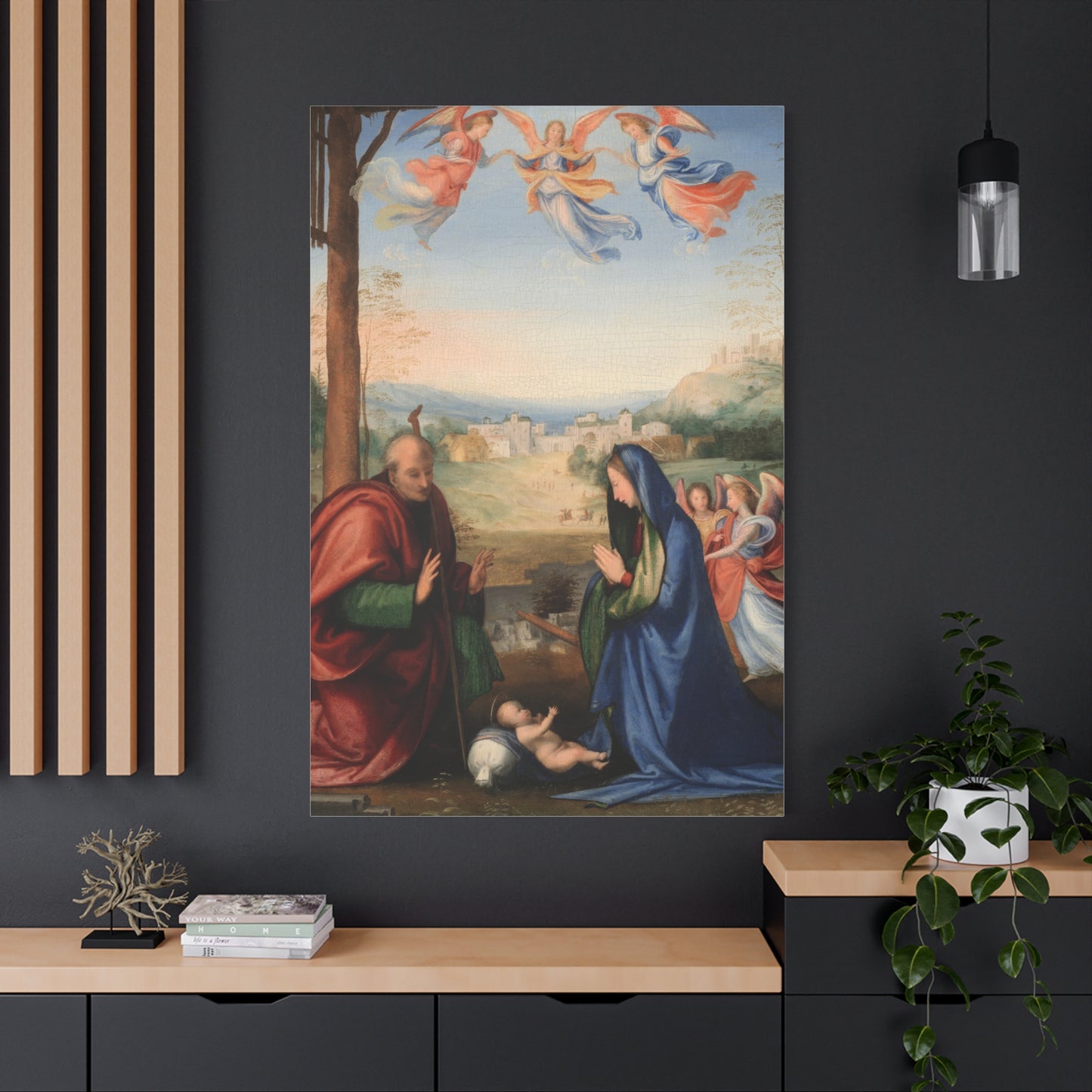 The Nativity (1504-7) by Fra Bartolommeo Canvas