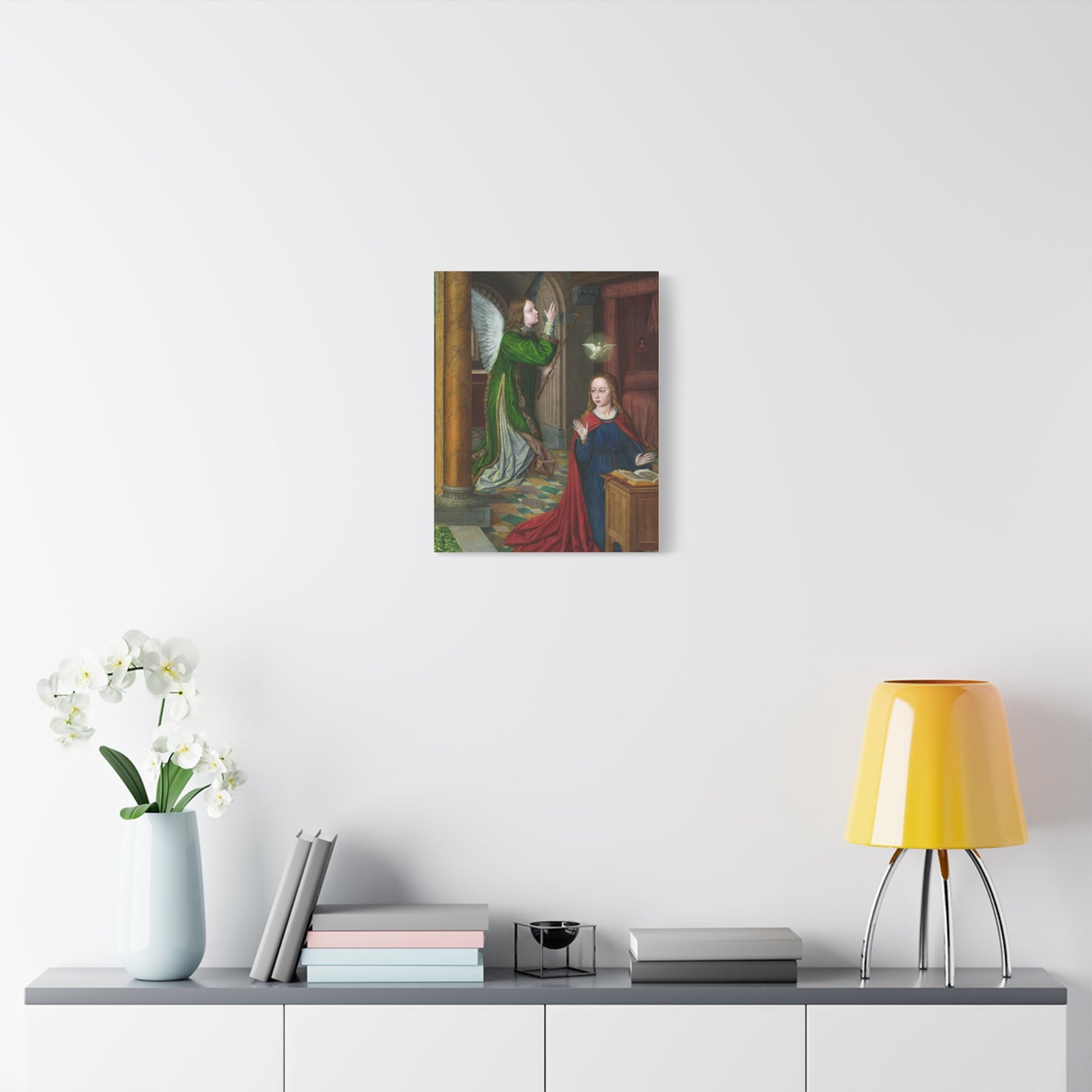 The Annunciation (1490–95) by Jean Hey Canvas