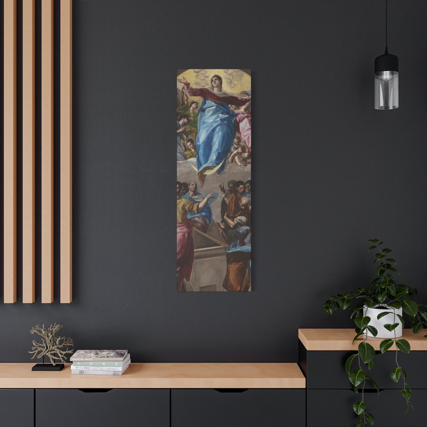The Assumption of the Virgin Date (1577–79) by El Greco Canvas