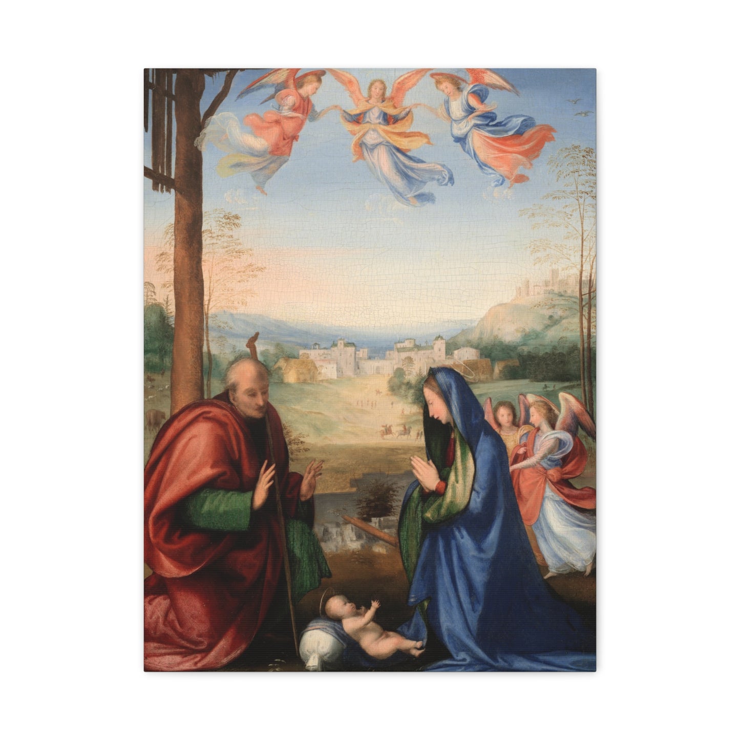 The Nativity (1504-7) by Fra Bartolommeo Canvas