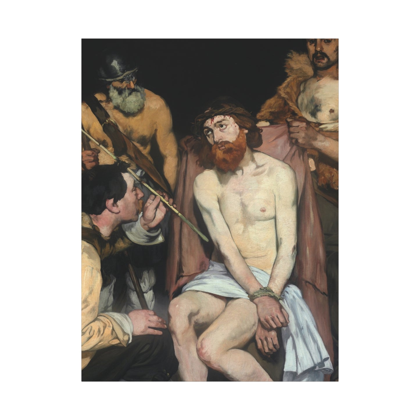 Jesus Mocked by the Soldiers (1865) by Édouard Manet Canvas