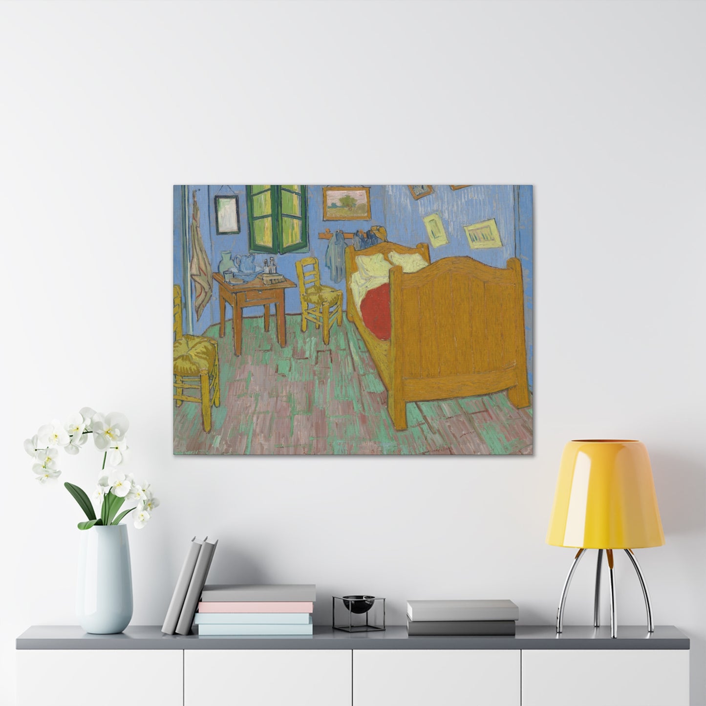 The Bedroom (1889) by Vincent Van Gogh Canvas