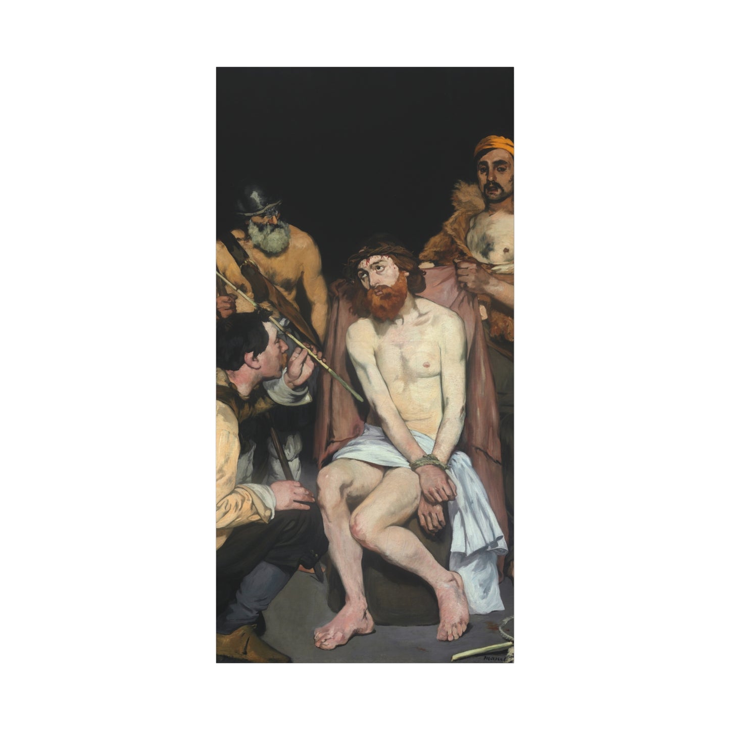 Jesus Mocked by the Soldiers (1865) by Édouard Manet Canvas
