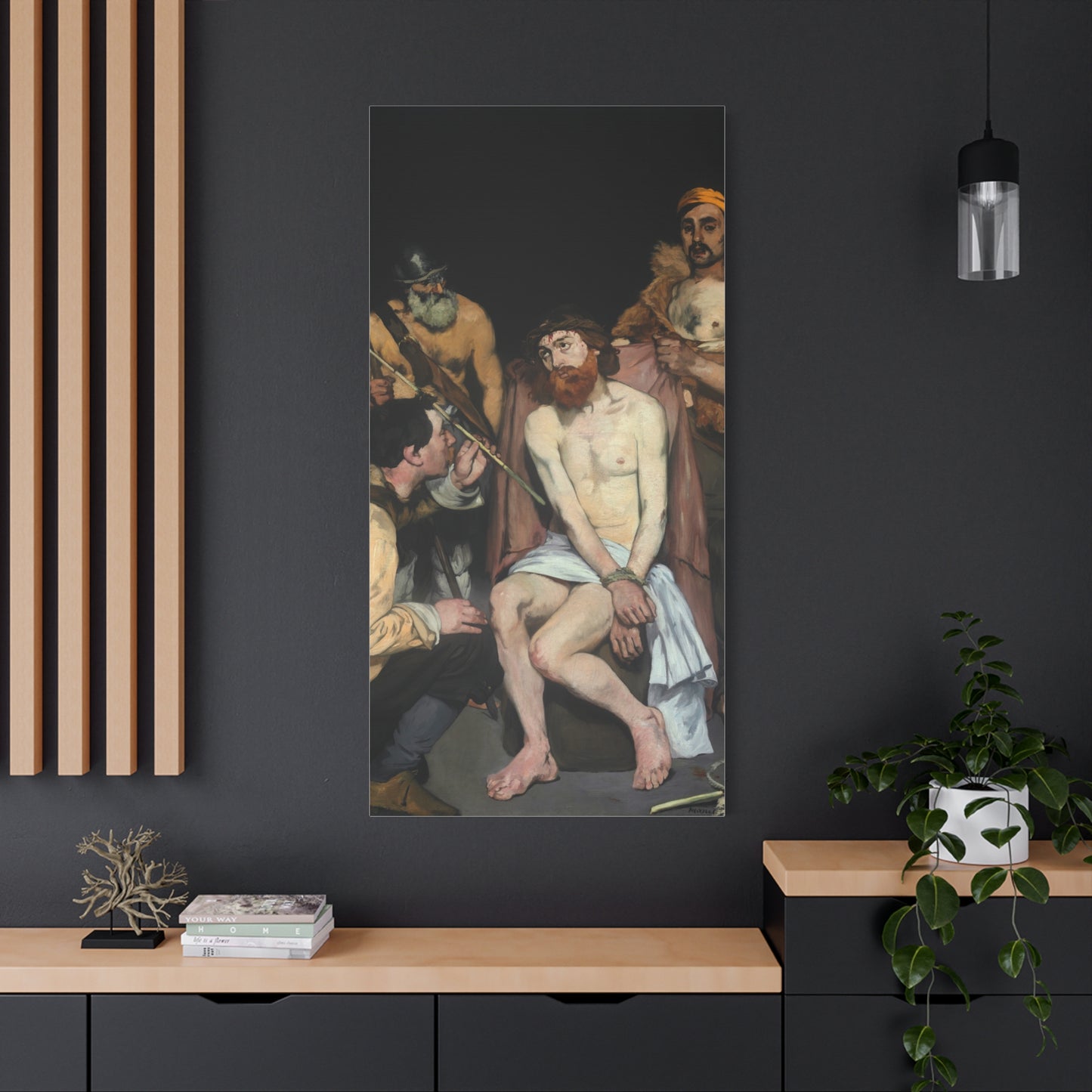 Jesus Mocked by the Soldiers (1865) by Édouard Manet Canvas